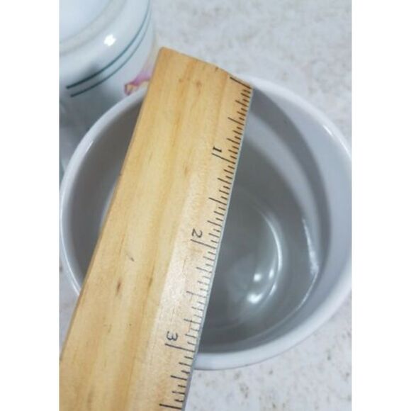 Oneida Genuine Stoneware Set of 3 Tulip Garden Floral Pattern Coffee Mugs - EUC- - Picture 9 of 9